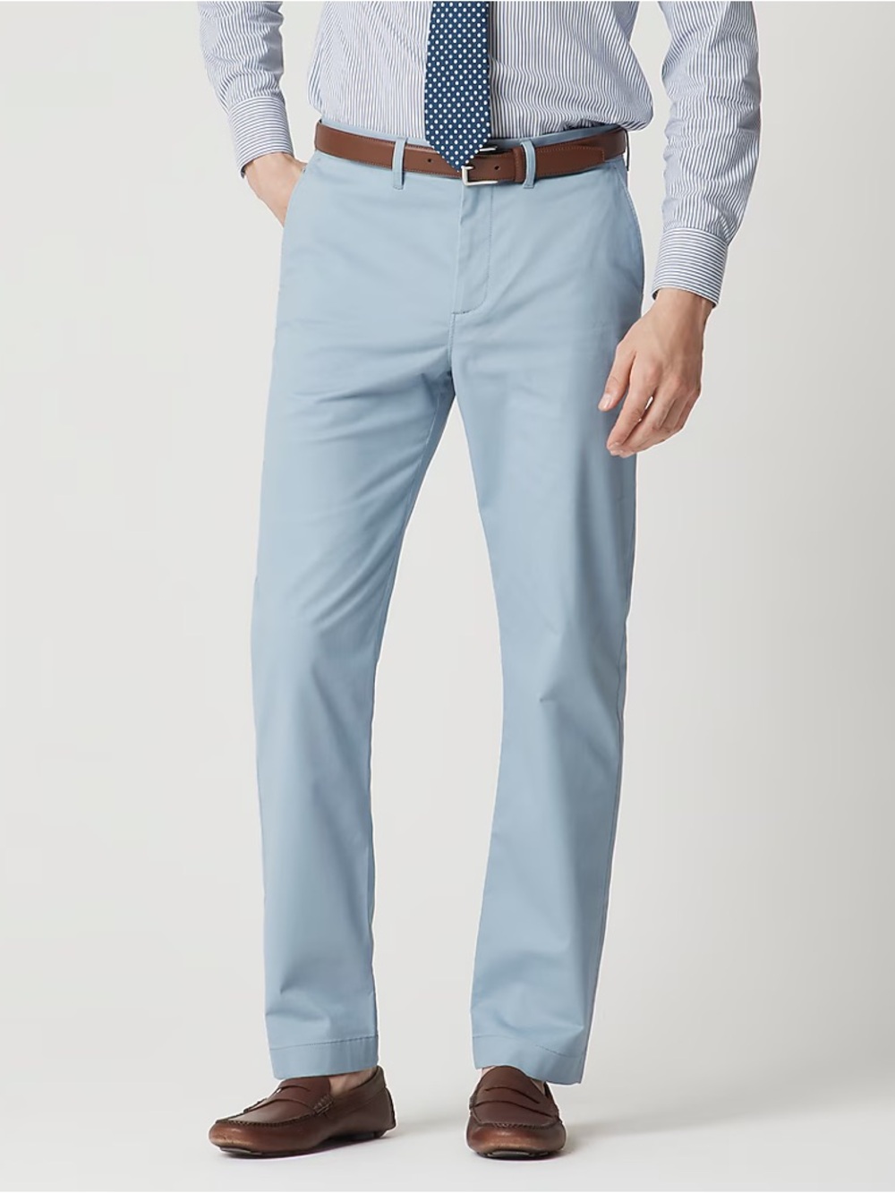 J.Crew Factory Slim-Fit TruTemp365® Chino Pant 29x32 Danube Blue